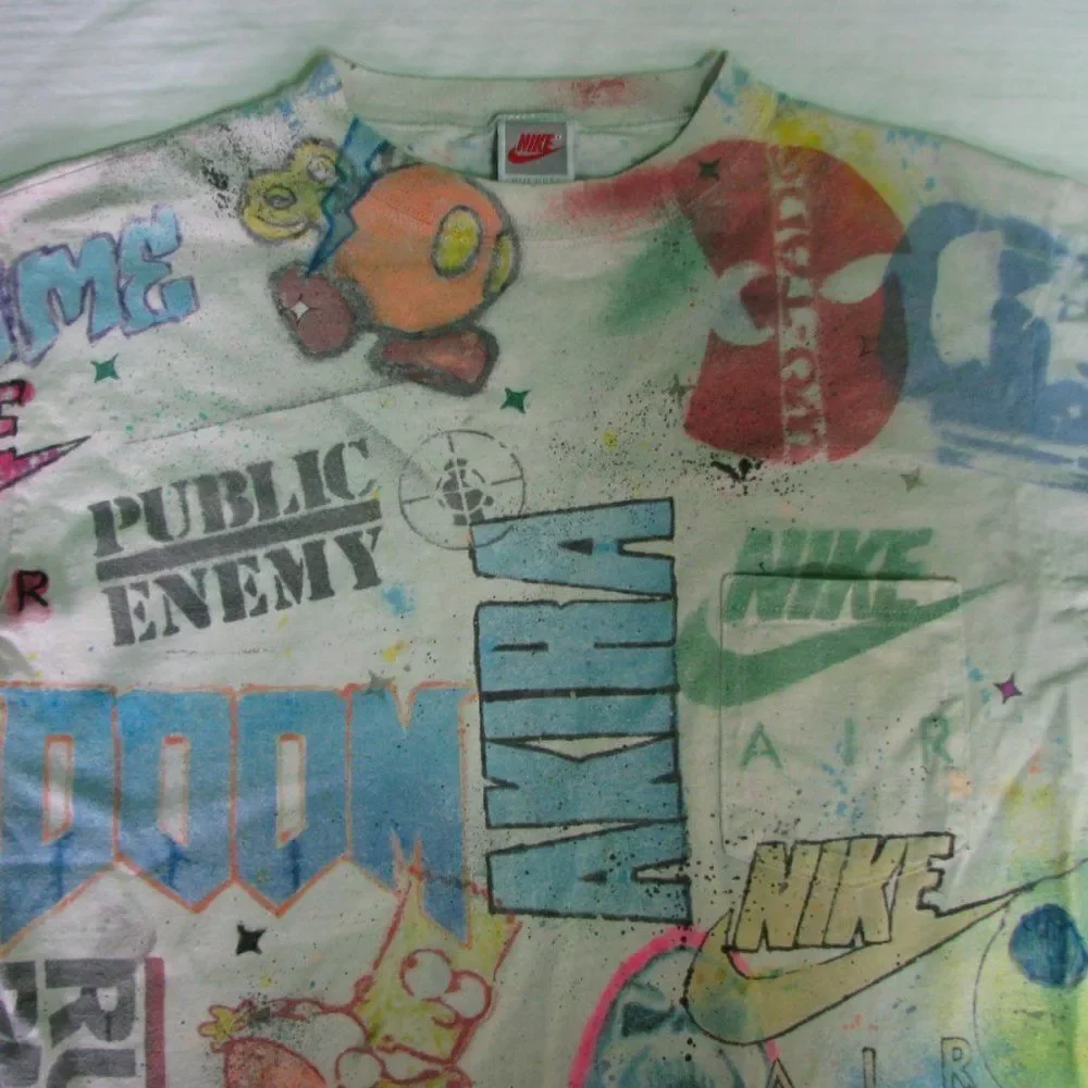 Vintage Eye Drop Hand-Painted Nike Akira Nirvana